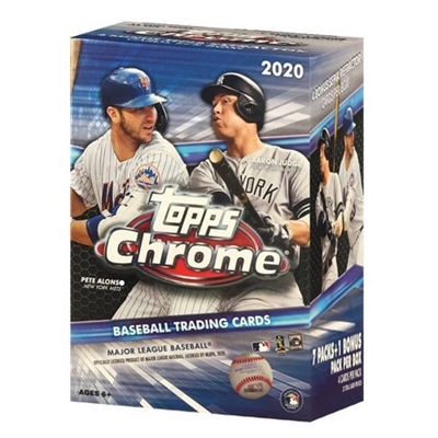 PAP 2020 Topps Chrome Baseball Blaster Box #1
