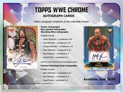 PAP 2020 Topps Chrome WWE #15