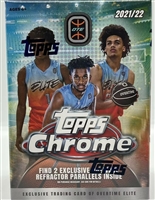 PAP 2021-22  Topps Chrome Overtime Basketball Blaster Pack #3