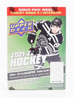 PAP 2021-22 Upper Deck Hockey Series Two Blaster Box #1