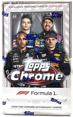 PAP 2021 Topps Formula One Chrome Racing Hobby #29