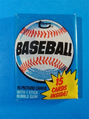 PAP 1980 Topps  Baseball Pack #1