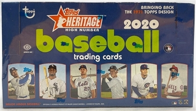 Dead Pack 2020 Topps Heritage High Number Hobby