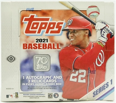 Dead Pack 2021 Topps Series One Jumbo