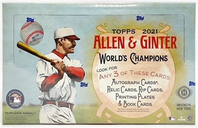 Dead Pack 2021 Allen & Ginters  Hobby Baseball