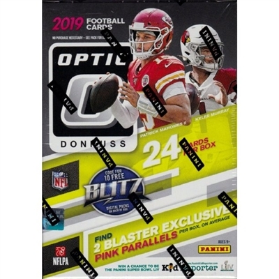 Dead Pack 2019 Optic Blaster Pack Football