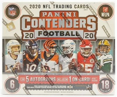 Dead Pack 2020 Contenders Hobby Football