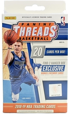 2018-19 Threads 3x Hanger Box Break DOTD #20 (2 teams)