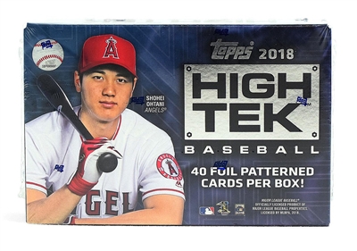 2018 Topps High Tek Box DOTD #4 (2 teams) SPECIAL