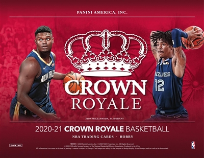 2020-21 Crown Royale Half Case Break #1 (1 team) Last 4 DPP