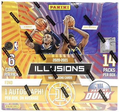 2020-21 Illusions Hobby Half Case Break #1 (1 team) Last 4 DPP