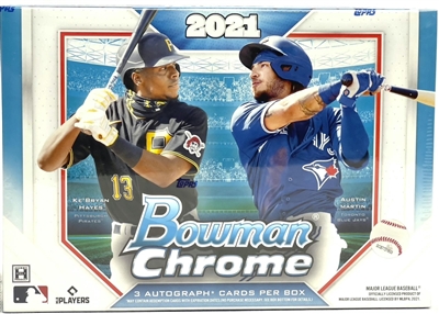 2021 Bowman Chrome HTA Baseball Case Break #4 (1 team) Last 4 DPP (Rerank teams for Chrome!)