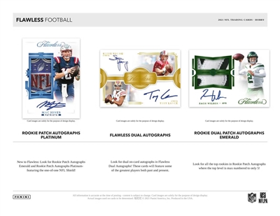 2021 Flawless Football 1 Box Break Serial Number #5 (1 Spot)