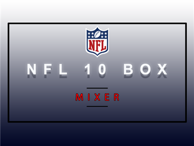 NFL Giveaway 10 Box Mixer #482 (1 team)