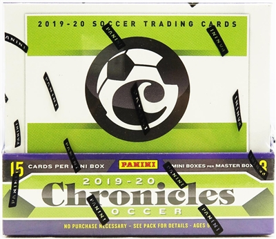 2019-20 Chronicles Soccer Hobby Box Break DOTD #5 (1 Letter) No Draft