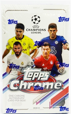 2020-21 Topps Chrome Soccer Champions League Box DOTD #2 (1 Team) No Draft