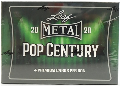 2020 Leaf Pop Century Box Break DOTD #12 (2 Letters) No Draft