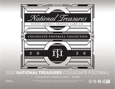 2020 National Treasures College Serial Numbered Case #5 (1 Spot) No Draft