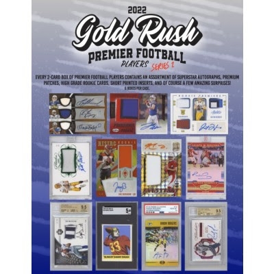 2021 Gold Rush Premier Players Series 2 Football Case #1 (1 Team) No Draft SUPER SALE