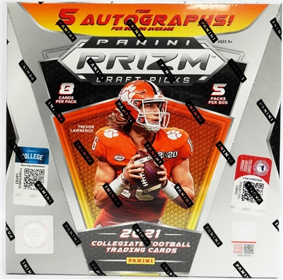 2021 Prizm Draft Football Box DOTD #2 (1 Letter) No Draft