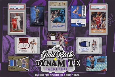 2022 Gold Rush Dynamite Basketball Case Break #2 (1 Spot) SUPER SALE!