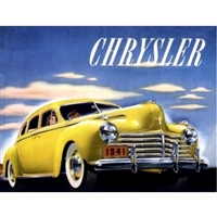 Original Sales Brochure for 1941 Chrysler