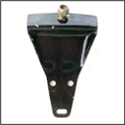 Lower cowl connection bracket for 1954-64 Mercury 4- & 6-cylinder outboards with tiller rope (cable) and pulley steering