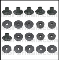 20-pc Molded Body Mount Set for 1938-1948 Plymouth - Dodge - DeSoto - Chrysler