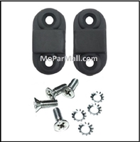 (2) Door alignment wedges with screws for 1963-66 Plymouth Valiant and 1963-69 Dodge Dart convertible convertibles