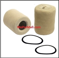 Package of (2) PN 676575 sock-type oil filters for 1945-60 Dodge WDX; B-1-PW; B-2-PW; B-3-PW; B-3-PW and WM300 Power Wagons