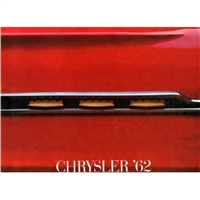 Large Original Prestige Sales Brochure for 1962 Chrysler