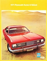 10-page showroom sales catalog for all 1971 Plymouth A-Body