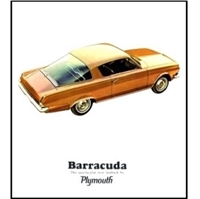 Original Sales Brochure for 1965 Barracuda
