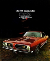 Original Sales Brochure for 1968 Plymouth Barracuda