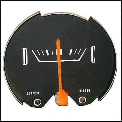 PN 2587231 ammeter for all 1966 Plymouth Barracuda