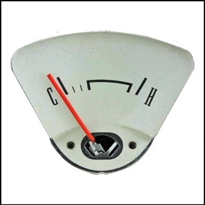 NOS PN 2209204 coolant temperature gauge with integral voltage limiter