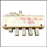 NOS 1842490 pushbuton heater switch for 1959 Plymouth - Dodge - DeSoto - Chrysler - Imperial without air conditioning