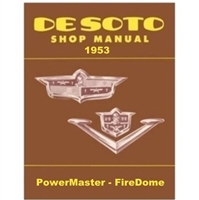 Factory Shop - Service Manual for 1953 DeSoto