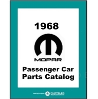 Parts Manual for 1968 Plymouth - Dodge - Chrysler - Imperial