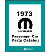 Illustrated Factory Parts Manual for 1973 Plymouth - Dodge - Chrysler - Imperial