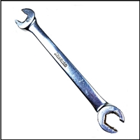 Special hexagonal wrench for the inverted flare tube nuts used in the brake and fuel systems on MoPars