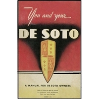 Reprint of the original factory operator/operator manual supplied in the glovebox of all 1942 DeSoto S-10