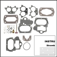 Stromberg carburetor rebuild kit for the following with 273 and 318 CID engine: 1960-66 Plymouth Barracuda - Belvedere - Fury - Savoy - Valiant; 1960-66 Dodge Coronet - Dart - Monaco - Polara - 330 - 440; 1960-66 Dodge Trucks