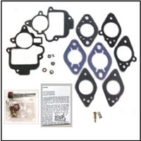 Carburetor rebuild kit for 1937-38 Plymouth P3 - P4 - P5 - P6 with Carter C6F - C6H - C6J - C6K carburetor