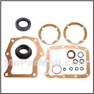 14-piece gasket and seal kit for 4-speed equipped 1964-66 Plymouth Sport Fury; Dodge Monaco - Polara and Chrysler 300