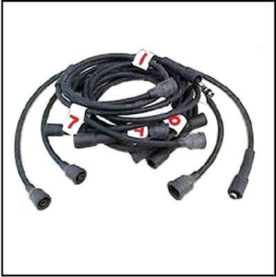 OE-Style Spark Plug Wires for 1955-1959 Plymouth 241-260-276-277-301-318 Poly V8
