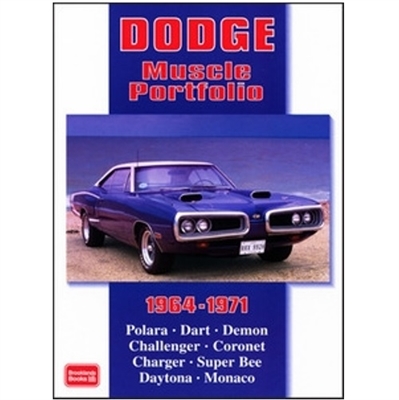 Reprinted compiliations of road tests and articles from major automotive magazines. Includes: Polara - Dart - Demon - Challengrer - Coronet - SuperBee - Daytona - Monaco