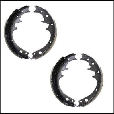 (4) premium bonded brake shoes for the front or rear of all 1964-70 Dodge A-100 and A-108 compact pick-up and vans