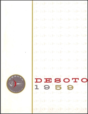 Large Original Prestige Sales Brochure for 1959 DeSoto