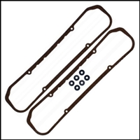 Set of PN 1821440 valve cover gaskets for 1958-early 1963 350 - 361 - 383 - 413 CID engines